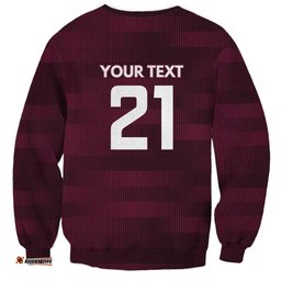 Pride of Burleigh Rugby Spirit Custom Sweatshirt Queensland Grand Final Edition 2025 LT9