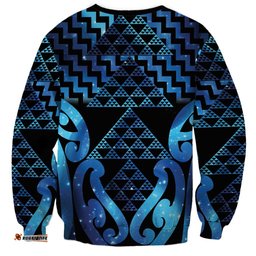 Taniko Motifs Matariki New Zealand Sweatshirt NZ Niho Taniwha Poutama LT14