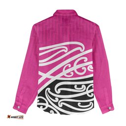 All Pink New Zealand Kowhai Ngutukak Women Casual Shirt LT9