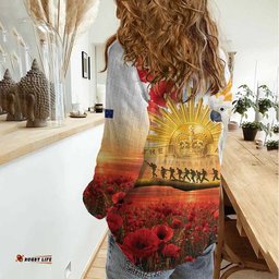 Australia Cockatoo ANZAC Day Women Casual Shirt Lest We Forget LT05