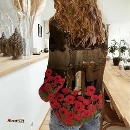 Australia - New Zealand ANZAC Lone Pine Women Casual Shirt The Last Post LT7