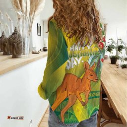 Australia Day Special Women Casual Shirt LT7