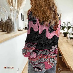 Australia NAIDOC Week 2026 Women Casual Shirt Aboriginal Contemporary Art LT7