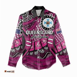 Australia Queensland Audax at Fidelis Women Casual Shirt LT9