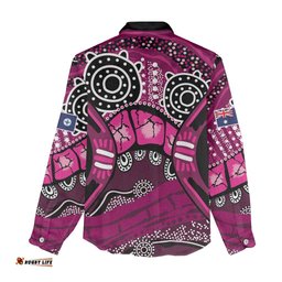 Australia Queensland Audax at Fidelis Women Casual Shirt LT9