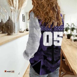 Custom Fremantle Football Women Casual Shirt Dockers Anchor Sporty Style DT05