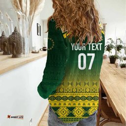 Cook Islands Rugby Custom Women Casual Shirt Kuki Avaiki LT7