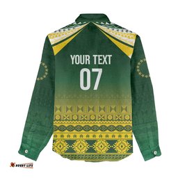 Cook Islands Rugby Custom Women Casual Shirt Kuki Avaiki LT7