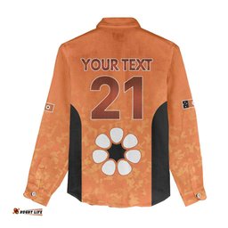 Australian Northern Territory Lawn Bowls Custom Women Casual Shirt Aussie Minimalist Style LT9