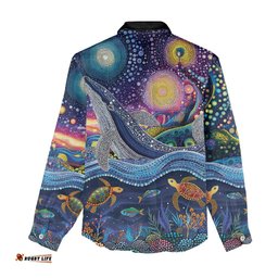Heal Country Heal Our Nation Aboriginal Dreamtime Women Casual Shirt LT9