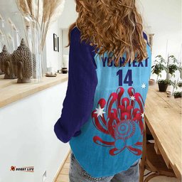 Custom New South Wales Bowls Australia Women Casual Shirt Go Champions NSW Waratah LT14