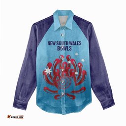 Custom New South Wales Bowls Australia Women Casual Shirt Go Champions NSW Waratah LT14