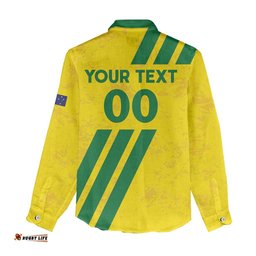 Custom Soccer 2026 Australia Women Casual Shirt Socceroos Go Glory LT01