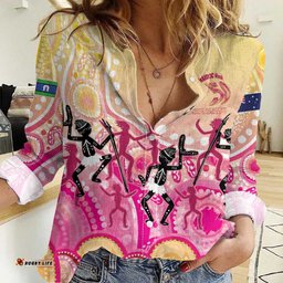 NAIDOC Week 2026 Indigenous Personalized Women Casual Shirt LT7