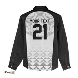 World Football 2026 New Zealand Custom Women Casual Shirt All White Fern Maori Tribal LT9