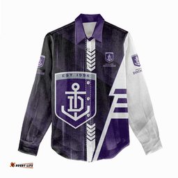 Personalized Fremantle Dockers Women Casual Shirt Modern Geometric Sports Graphic Style TS04