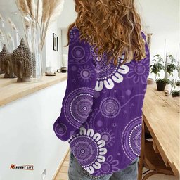 Sea Horse Australia Epilepsy Awareness Women Casual Shirt LT9