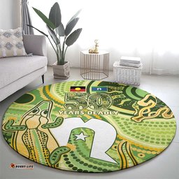 2026 NAIDOC Week 50 Years Deadly Round Carpet Flows of Time LT7