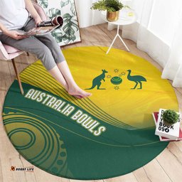 Australia Bowls Round Carpet Basic Marble Glaze - National Color LT7