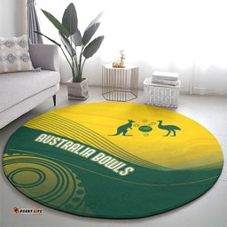 Australia Bowls Round Carpet Basic Marble Glaze - National Color LT7
