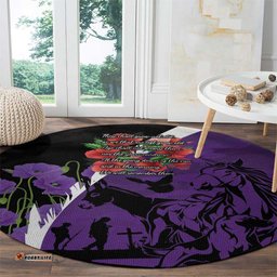 Australia ANZAC Day Round Carpet Animals of War - Lest We Forget LT7