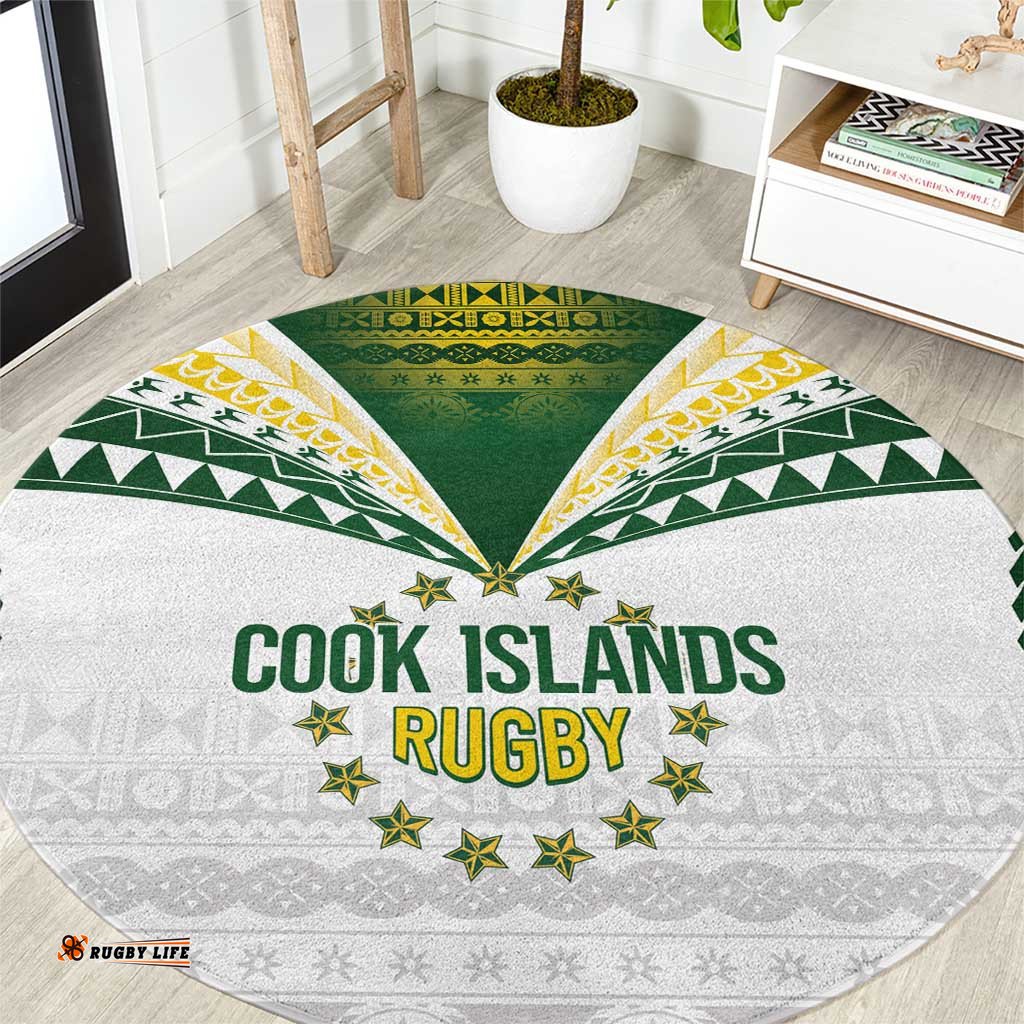Cook Islands Rugby Round Carpet Kuki's Aitu Champions LT7