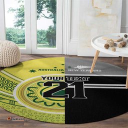 Custom Cricket AUNZ Spirit Round Carpet Aussie New Zealand Retro Edition LT9