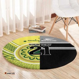Custom Cricket AUNZ Spirit Round Carpet Aussie New Zealand Retro Edition LT9