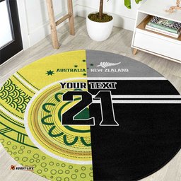 Custom Cricket AUNZ Spirit Round Carpet Aussie New Zealand Retro Edition LT9