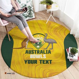Custom Bowls Australia Round Carpet Marble National Color LT14