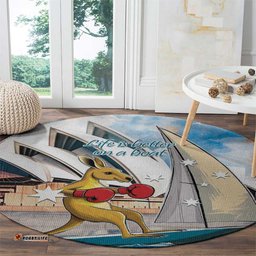 Australia Sailing Round Carpet Life Is Better On A Boat LT14