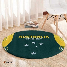 Australia Cricket Round Carpet Aussies Champions LT01