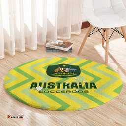 Australia Socceroos 2025 Round Carpet Forever Golden LT01