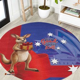 Happy Boxing Day Australia Round Carpet Let The Good Time Roll! LT14