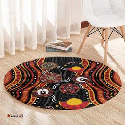 NAIDOC Week 2026 Round Carpet Together We Rise Together We Stay Deadly LT9