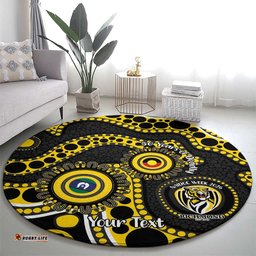 Richmond NAIDOC Week 2026 Personalised Round Carpet 50 Years of Deadly Aboriginal Art LT14