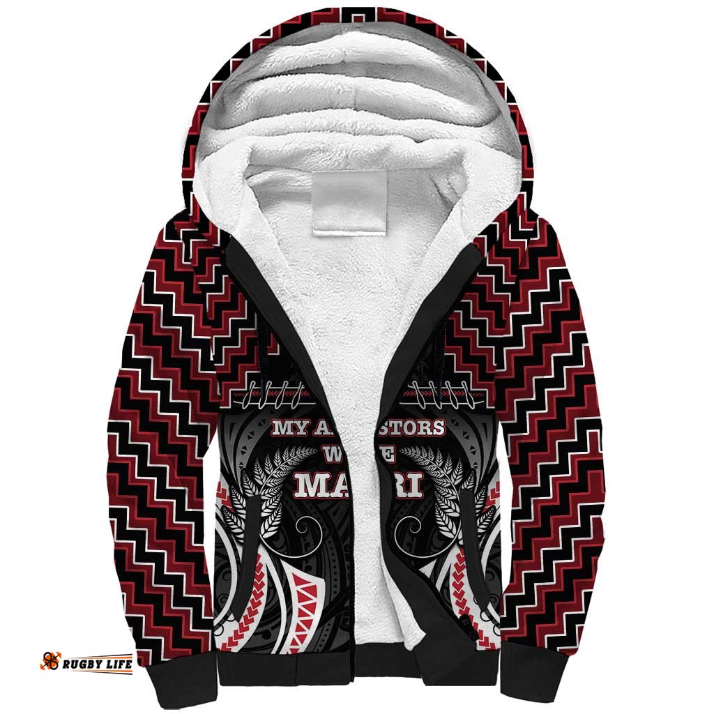 Aotearoa Sherpa Hoodie Proud To Be Maori LT05