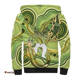 2026 NAIDOC Week 50 Years Deadly Sherpa Hoodie Flows of Time LT7