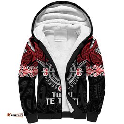 Aotearoa Proud To Be Maori Sherpa Hoodie New Zealand Fight Together LT9