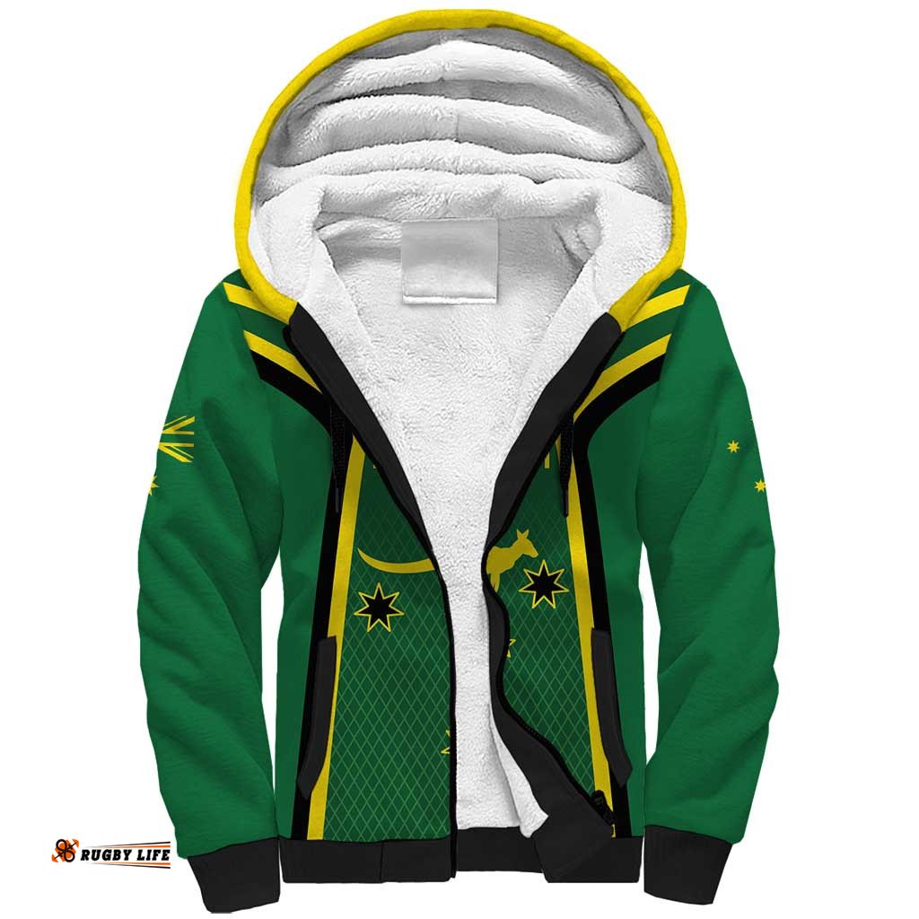 Australia Day 26 January Personalised Sherpa Hoodie With National Color LT9