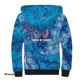 NAIDOC Week 2026 Sherpa Hoodie Turtle Dream On The Waves DT05