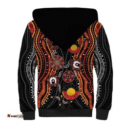 NAIDOC Week 2026 Sherpa Hoodie Together We Rise Together We Stay Deadly LT9