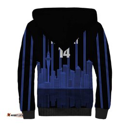New Zealand Auckland Football Custom Sherpa Hoodie Go City of Sails Est 2025 LT14