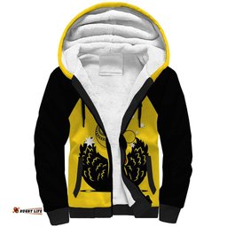 Custom Western Australia Bowls Sherpa Hoodie Go Champions WA Black Swan LT14