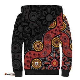 NAIDOC Week 2026 Sherpa Hoodie 50 Years of Deadly Indigenous Pride LT18