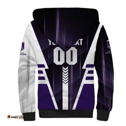 Personalized Fremantle Dockers Sherpa Hoodie Modern Geometric Sports Graphic Style TS04