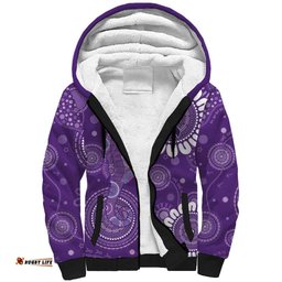 Sea Horse Australia Epilepsy Awareness Sherpa Hoodie LT9