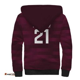Pride of Burleigh Rugby Spirit Custom Sherpa Hoodie Queensland Grand Final Edition 2025 LT9