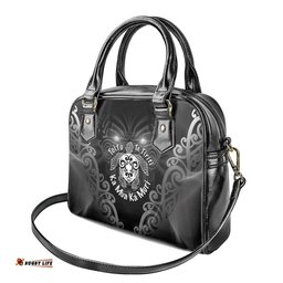 Aotearoa Toitu Te Tiriti Shoulder Handbag Ka Mua Ka Muri LT05