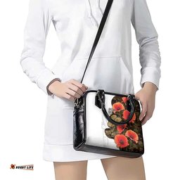 Australia ANZAC Day Shoulder Handbag Boots And Slouch Hat Lest We Forget LT14